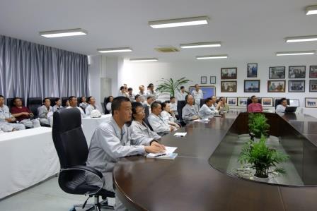 常石集團(tuán)(舟山)造船有限公司首次舉辦QC活動(dòng)報(bào)告會(huì)