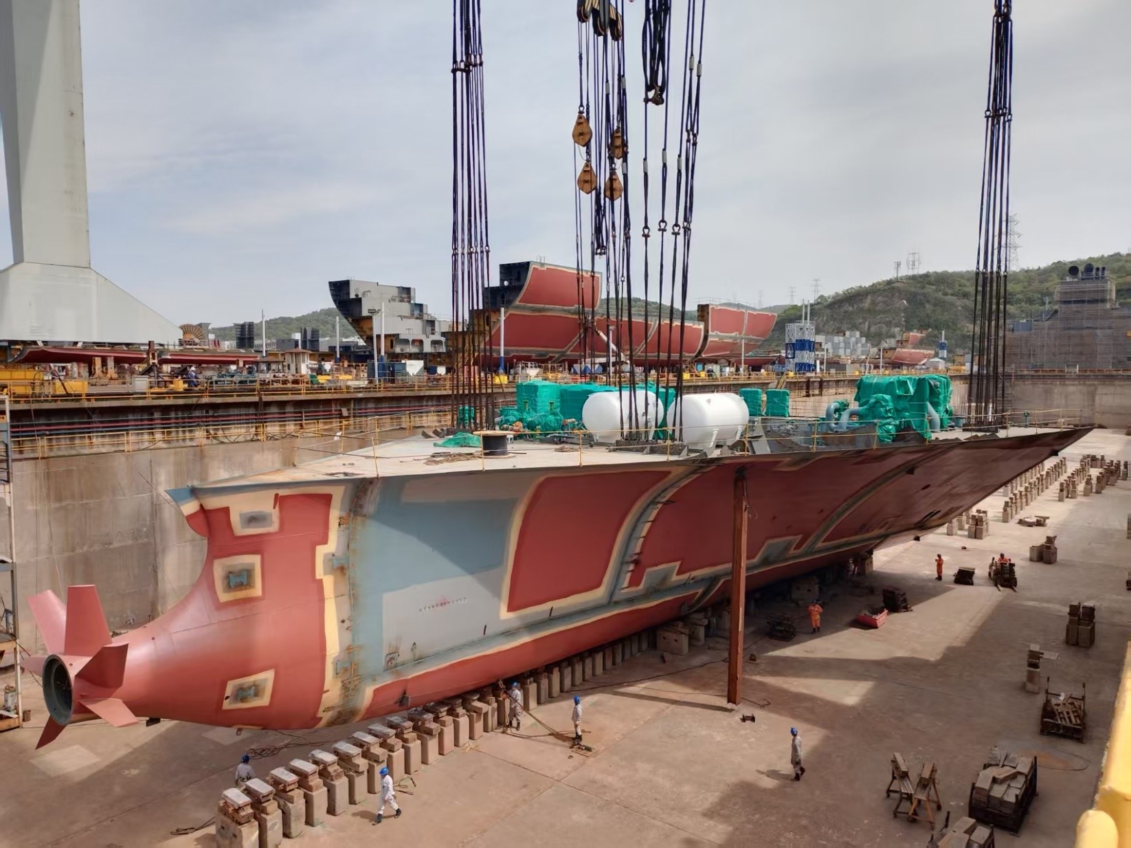 常石造船中國基地，以全球首艘甲醇燃料 5900TEU 型集裝箱運(yùn)輸船挑戰(zhàn)嶄新的未來